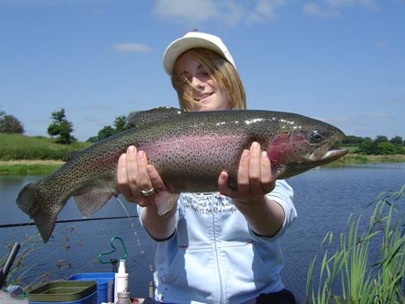 DAI delivers the catch for this young girl